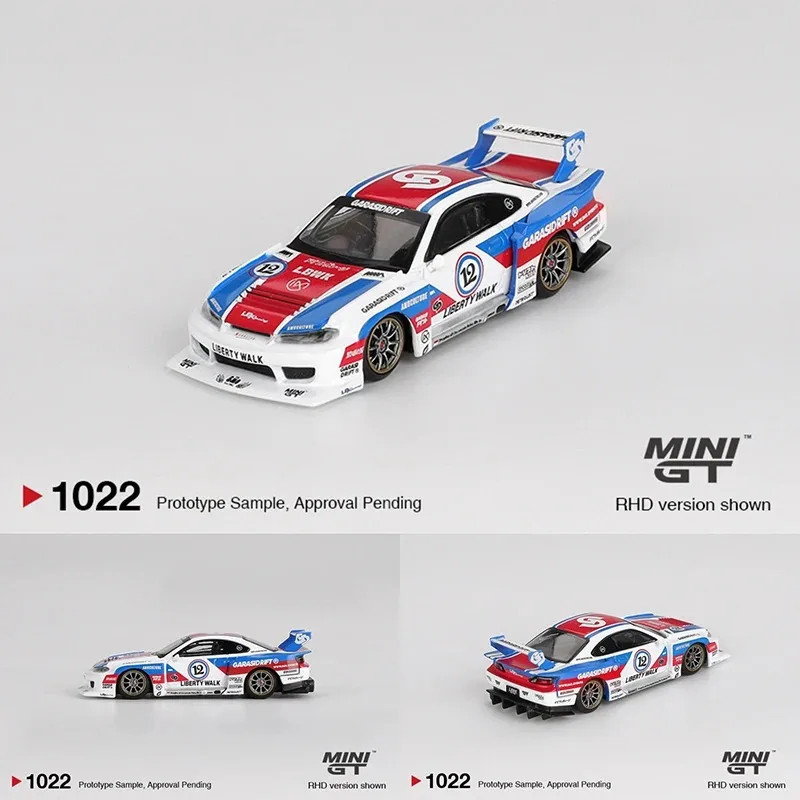MINIGT In Stock 1:64 Porsche Lamborghini Bugatti Pagani BMW McLaren Nissan Dieca