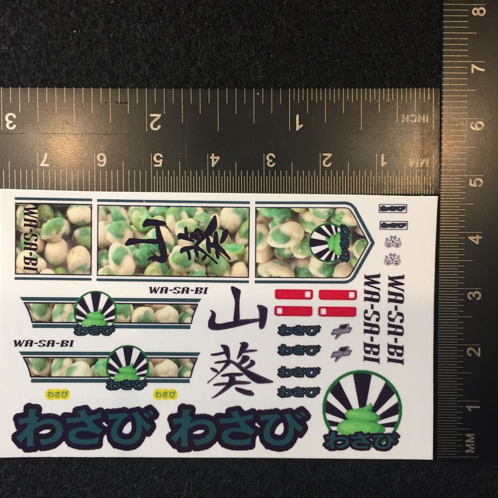 Clear 1:64 Waterslide Decal Diecast for Hot Wheels 71 Datsun 510 Green Wasabi