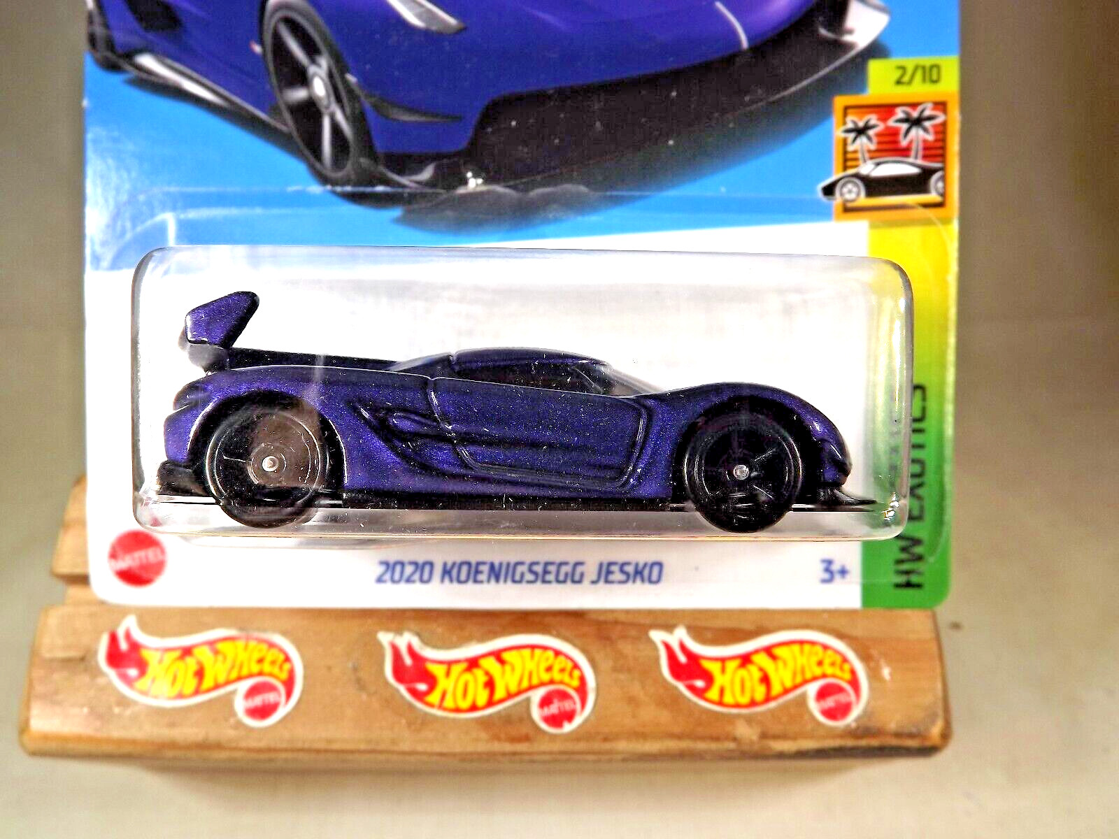 2024 Hot Wheels #184 HW Exotics 2/10 2020 KOENIGSEGG JESKO Purple w/Black OH5 Sp