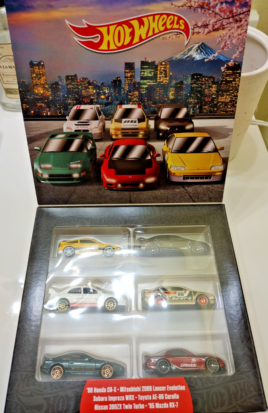 HOT WHEELS 2022 JDM 6 PACK PREMIUM HONDA NISSAN TOYOTA JAPANESE CAR Culture Toy
