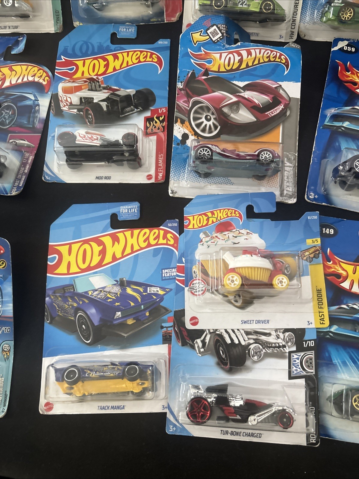 Hot Wheels Cars Lot of 18 Cars All Sealed New 2000s-on Various Years In Boxes