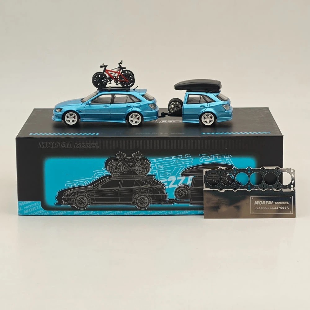 Mortal Masterpiece 1:64 Altezza Gita IS200 Trailer Set Diecast Collectible Gift