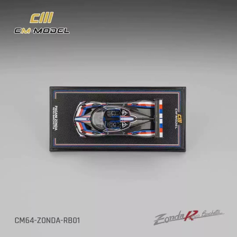 CM 1:64 Pagani Zonda Revo Barchetta Roadster 1 of 1 Diecast Model – High-quality