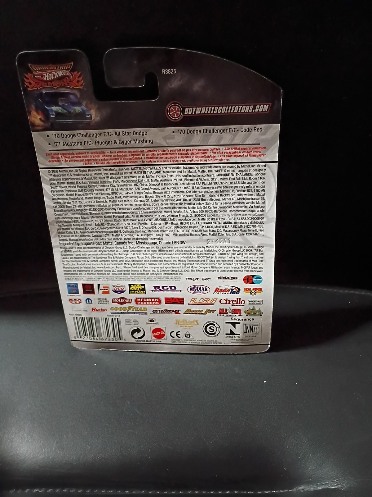 HOT WHEELS – DRAG STRIP DEMONS PLUEGER & GYGER 1971 FORD MUSTANG FUNNY CAR