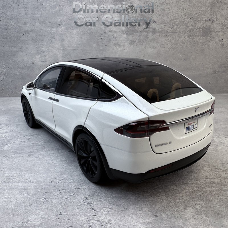 1:18 TESLA MODEL X SUV Alloy Diecast Model Car Display Collection adults Gifts