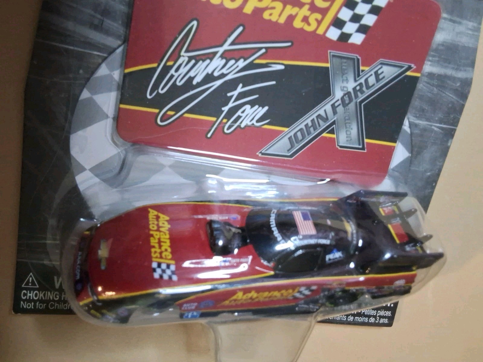New John Force Racing-NHRA-Courtney Force-Advance Auto Parts dragster-2017 1/64