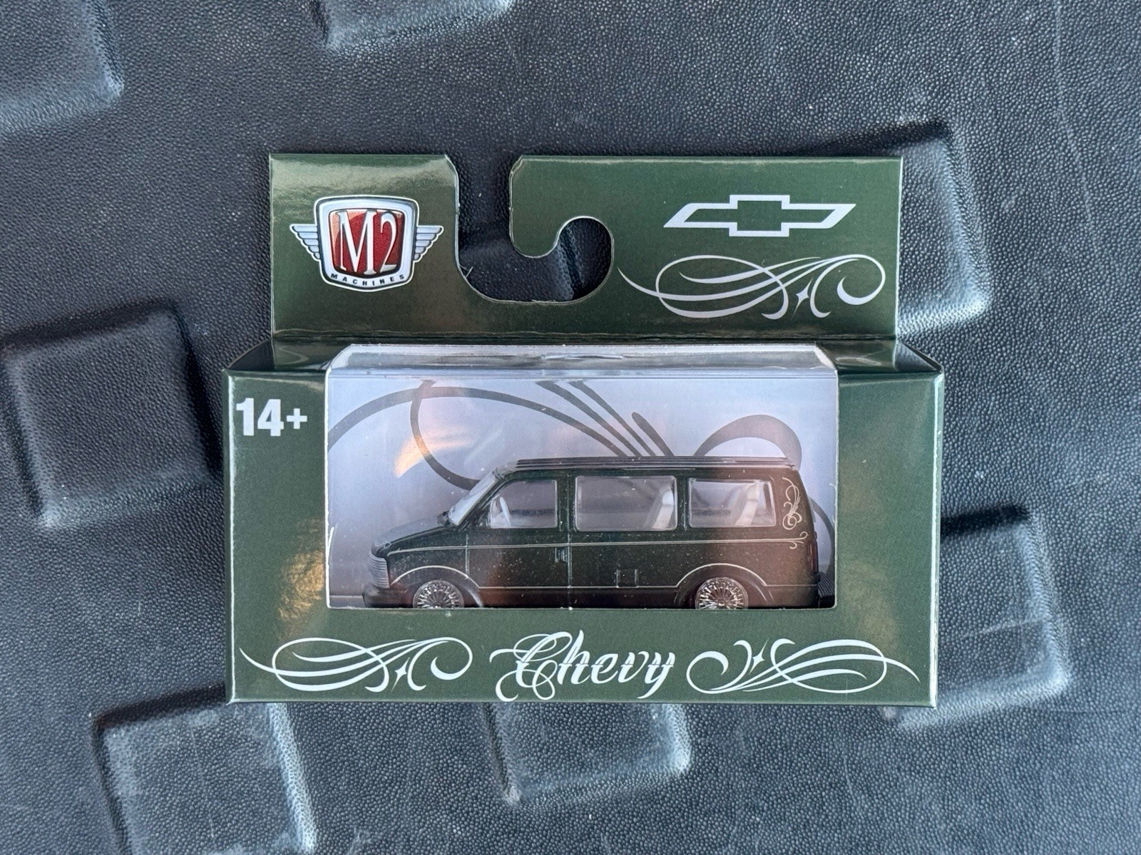 M2 Machines Chevrolet Van Green Diecast Collectible Model 14 Years & Up