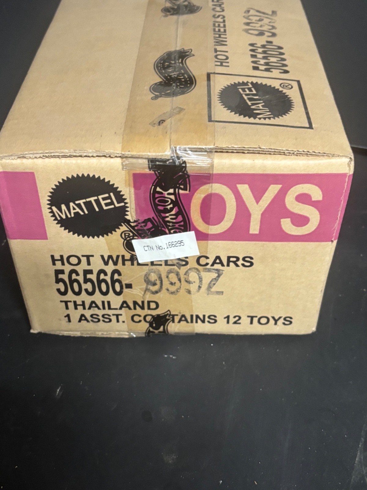 Hot Wheels Case 56556-999Z Sealed Box of 12 Hot Rod & Rod Custom Unopened Box