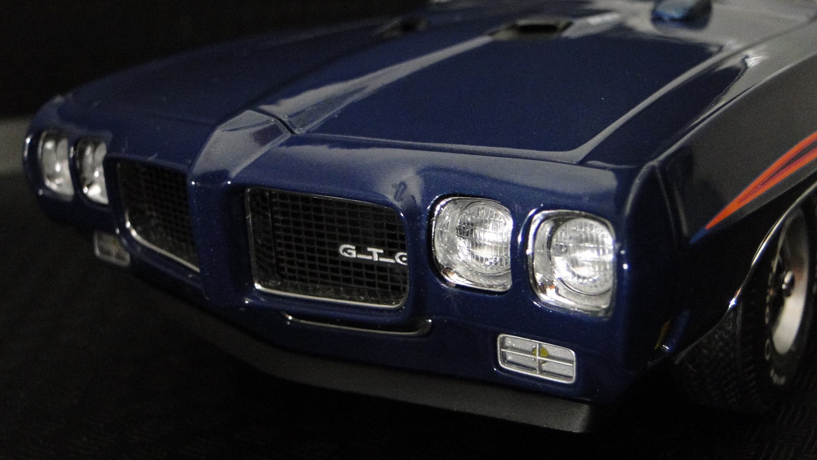 Pontiac GTO Classic Custom Built Metal Model 1 18 Concept Hot Rod Race Promo Car