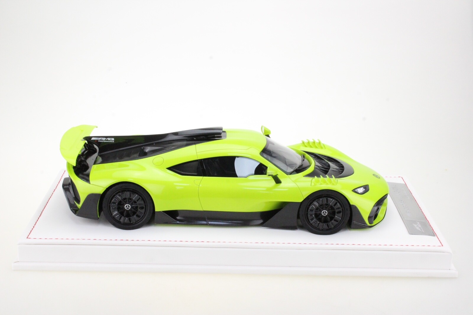 1/18 Ivy Models Mercedes Benz AMG one in bright Green Leather Base LAST ONE