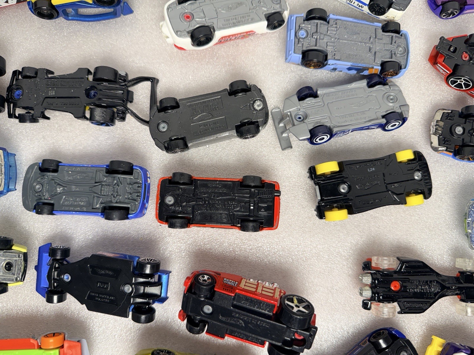 Hot Wheels Diecast Cars, Trucks, Van, Motorcycle Mixed Lot of 49