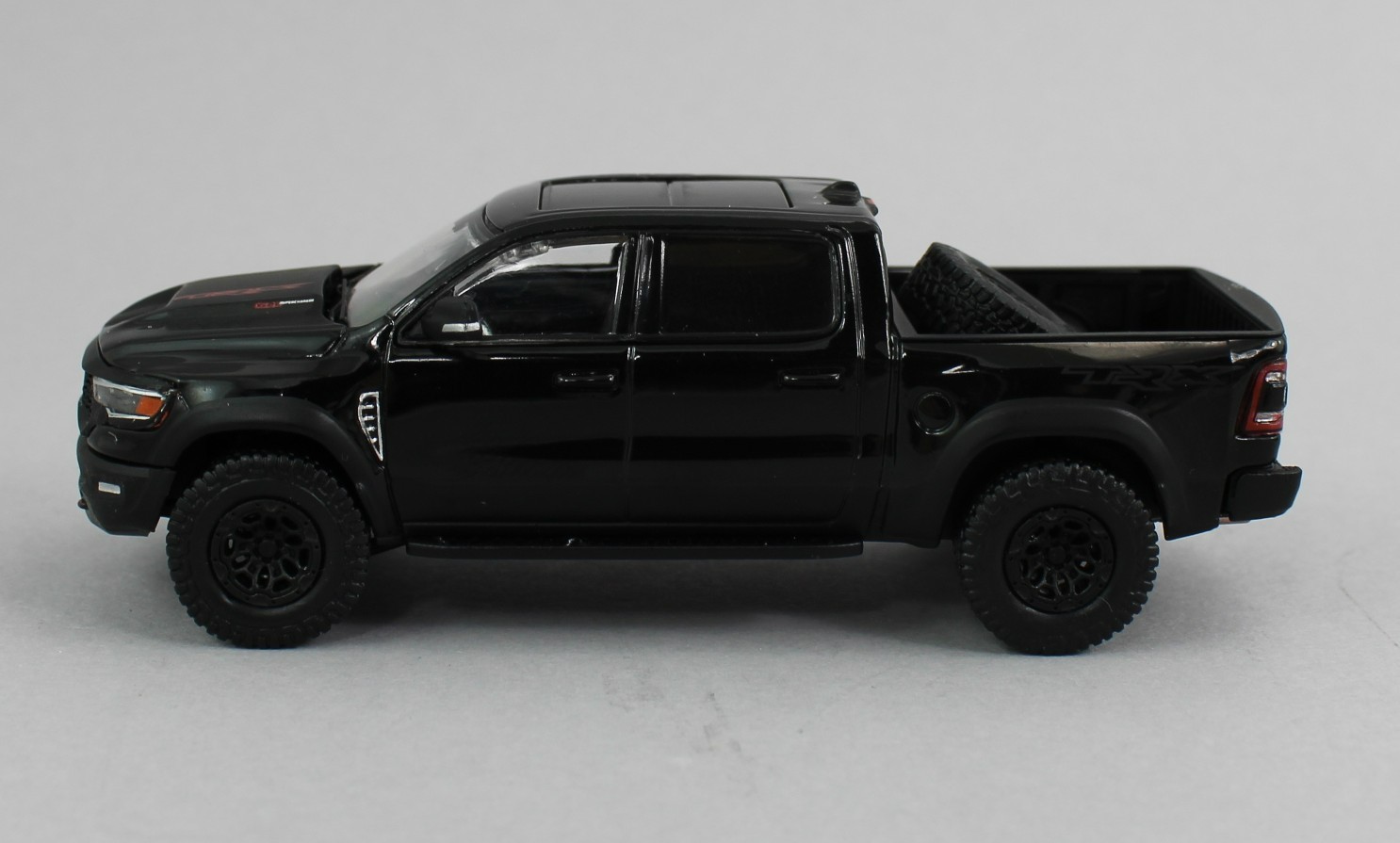 1:64 *SHADOW PRO* BLACK Dodge RAM TRX Pickup Truck *NIB*