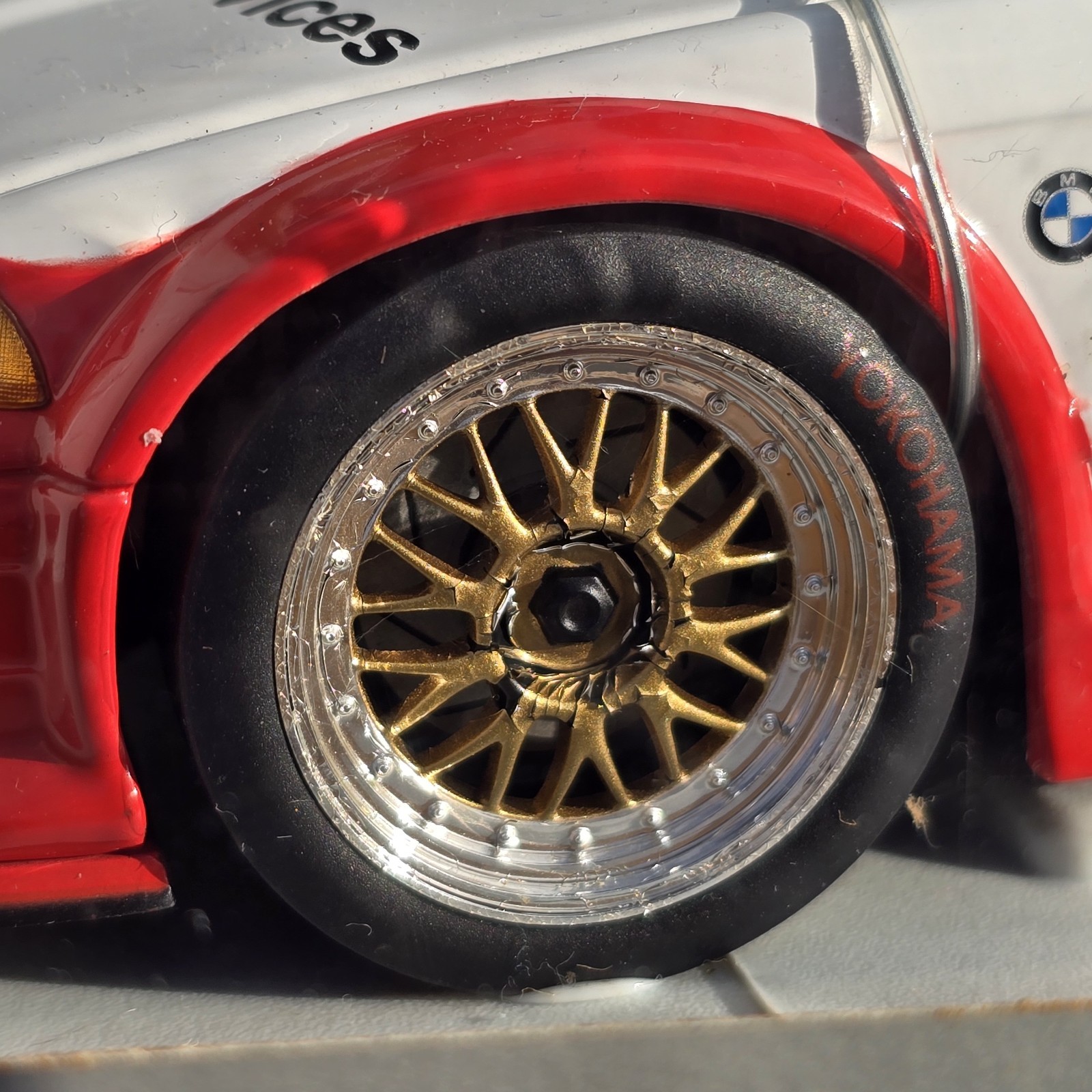 1:18 UT Limited Models BMW E36 M3 GTR Yokohama #6 Die-Cast