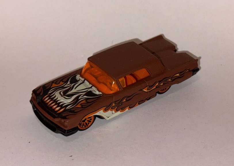 HOT WHEELS Loose ’58 Thunderbird (FROM 2007 FRIGHT CARS 5 PACK)