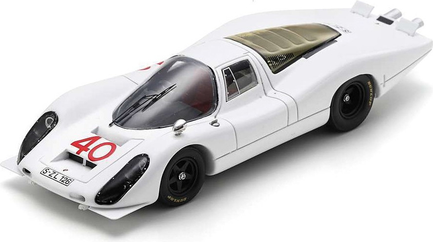 Porsche 907LH No.40 Test Days Le Mans 1967 in 1:43 scale by Spark