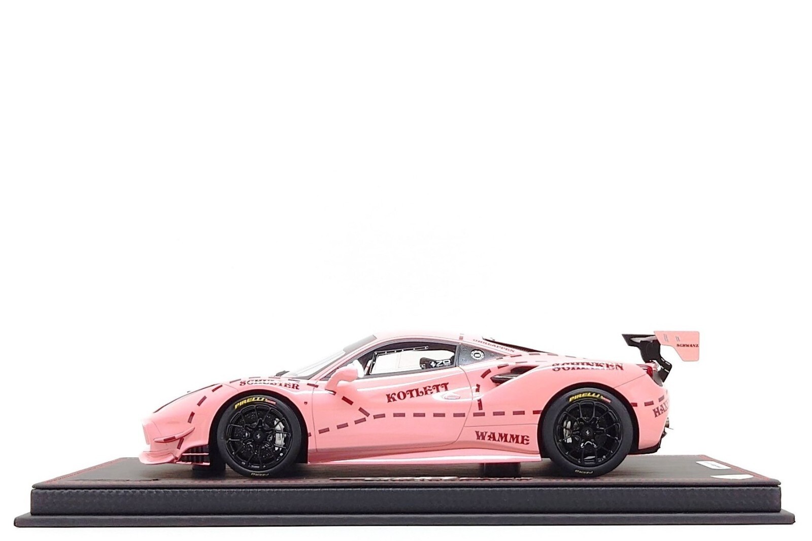 BBR Models 1:18 Ferrari 488 Challenge “Pink Pig” – Rolex 24h Daytona 2018