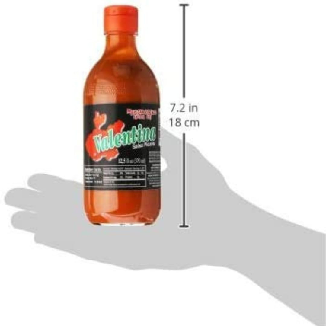 Hot & Extra Hot Sauce , Black & Yellow Label 12,5 Oz (Pack of 2)