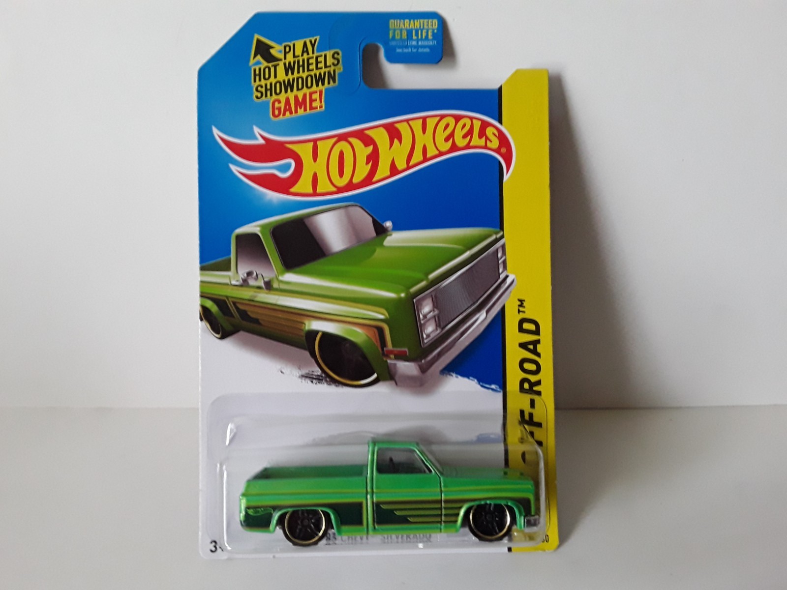 Hot Wheels 83 Chevy Silverado HW Off-Road Green Kmart Exclusive Color