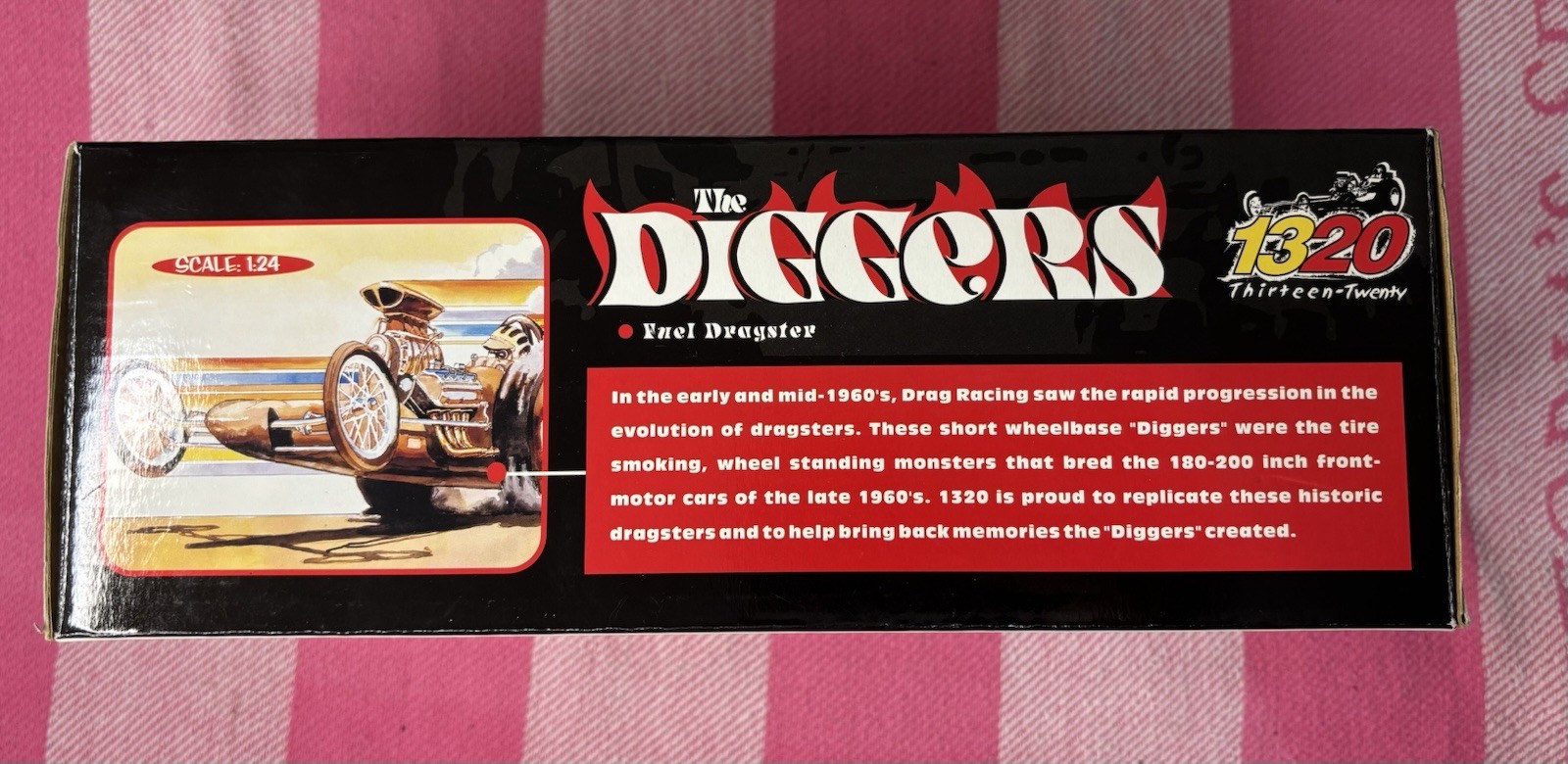 1/24 The Diggers 1320 Fuel Dragsters Art Malone U.S.1 #TT1306 B424