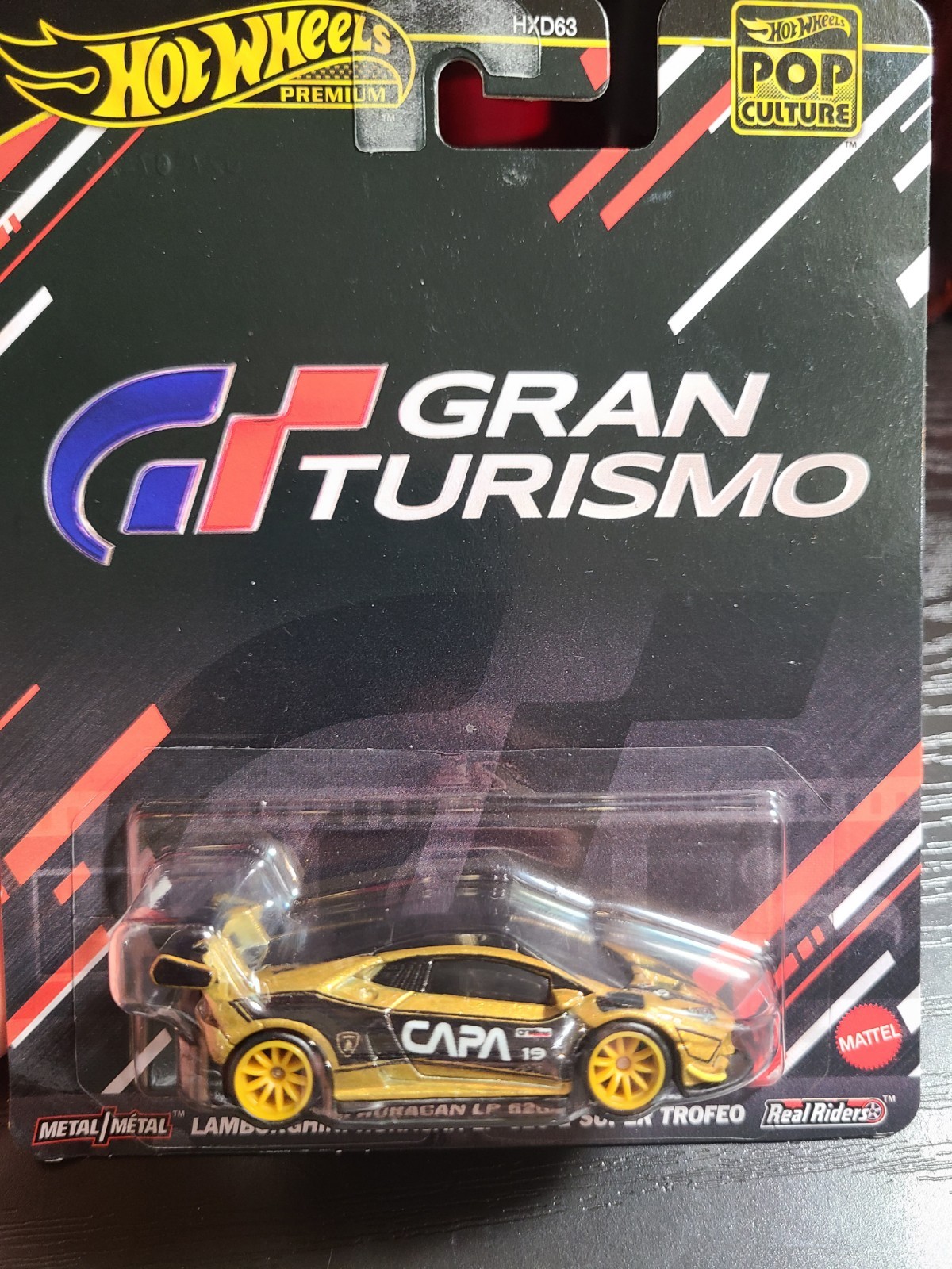 Hot Wheels Lamborghini Huracan LP620 Super Trofeo Gran Turismo HXD63-956L 1/64