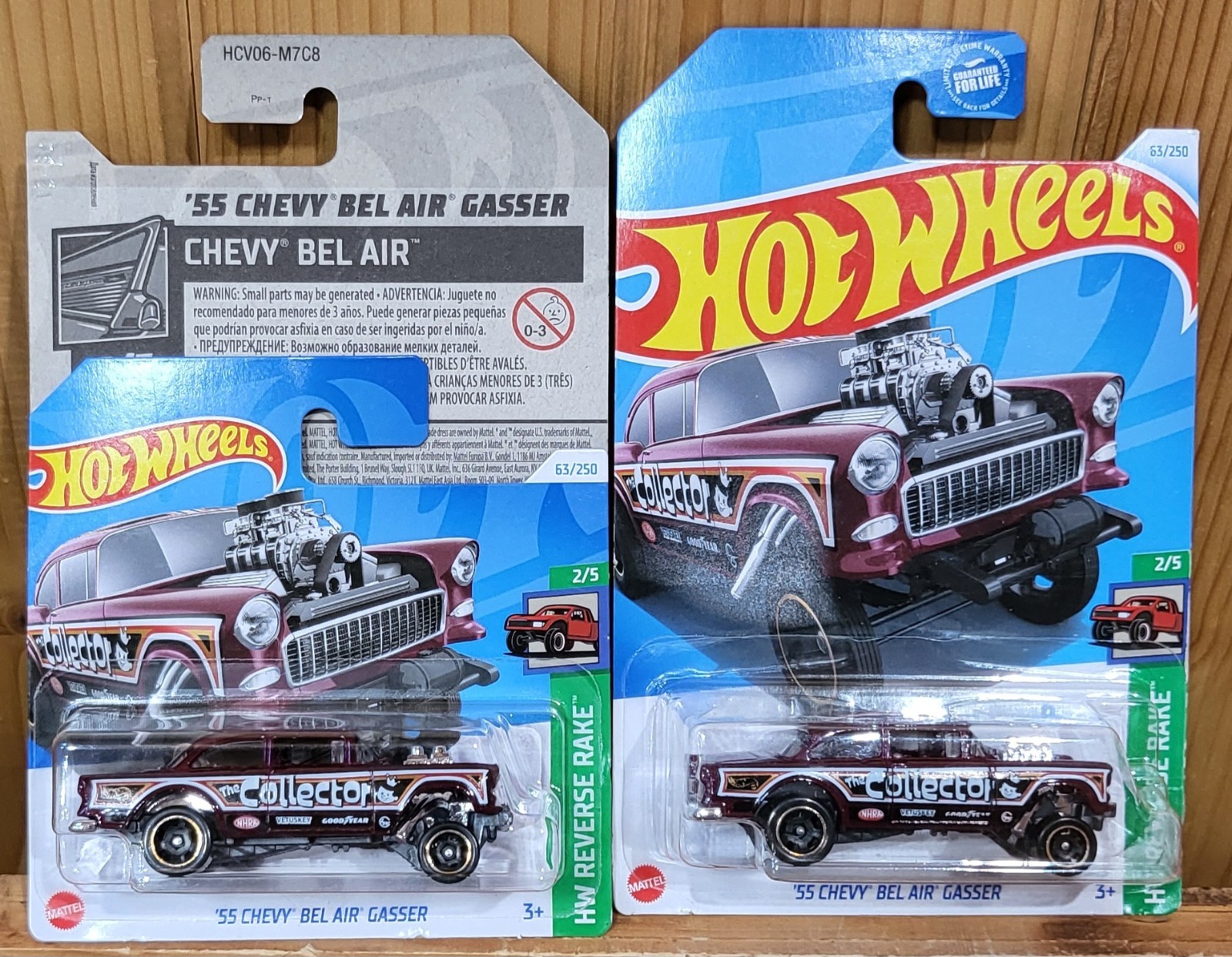 Hot Wheels ’55 Chevy Bel Air Gasser Lot Of 11. Zamac, Collector, Tri Five…