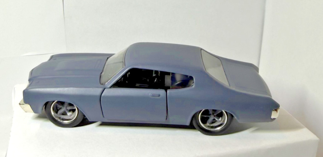 Dom’s 1970 Chevy Chevelle SS Primer Grey & 1973 Camaro F-Bomb Hard Top 1/32