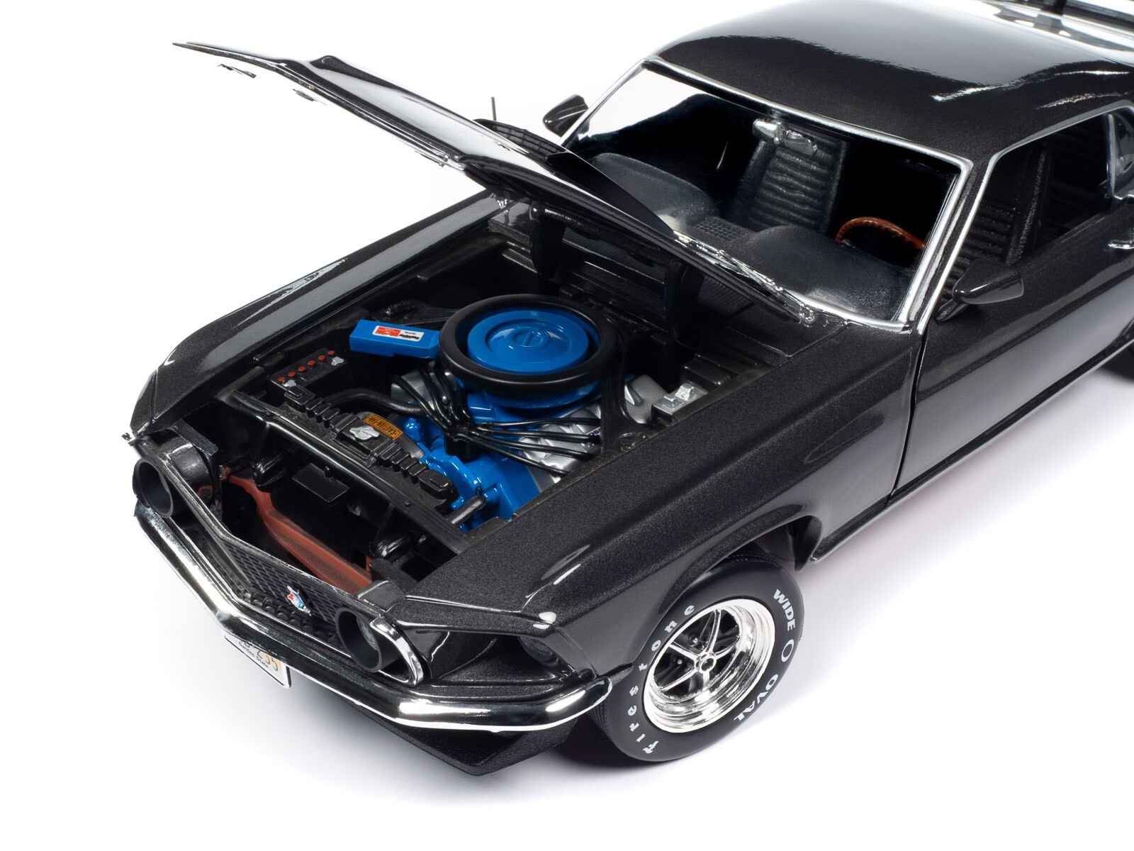 Auto World ’69 Ford Mustang Movie (John Wick) 1:18 Scale Diecast Car AWSS145