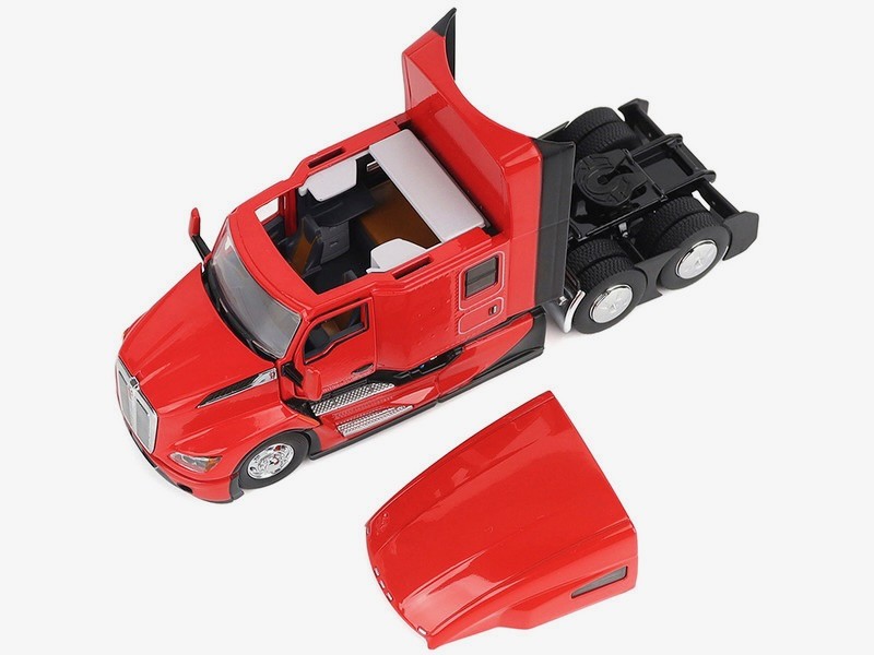 Diecast Masters 71132 Kenworth T680 Next-Gen 76in-High-Roof Sleeper-Cab Red 1/50
