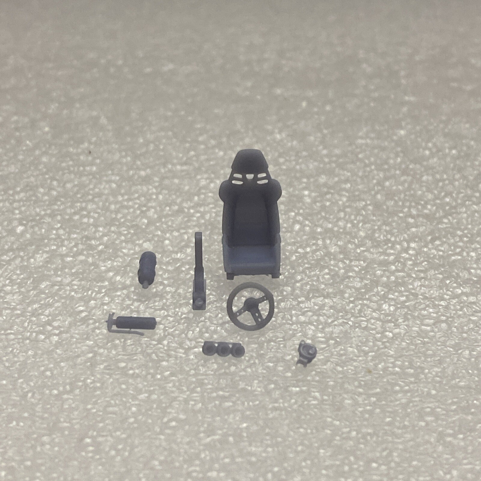 1/64 Diecast Interior Parts For Hotwheels Customs 3d Resin Printed.