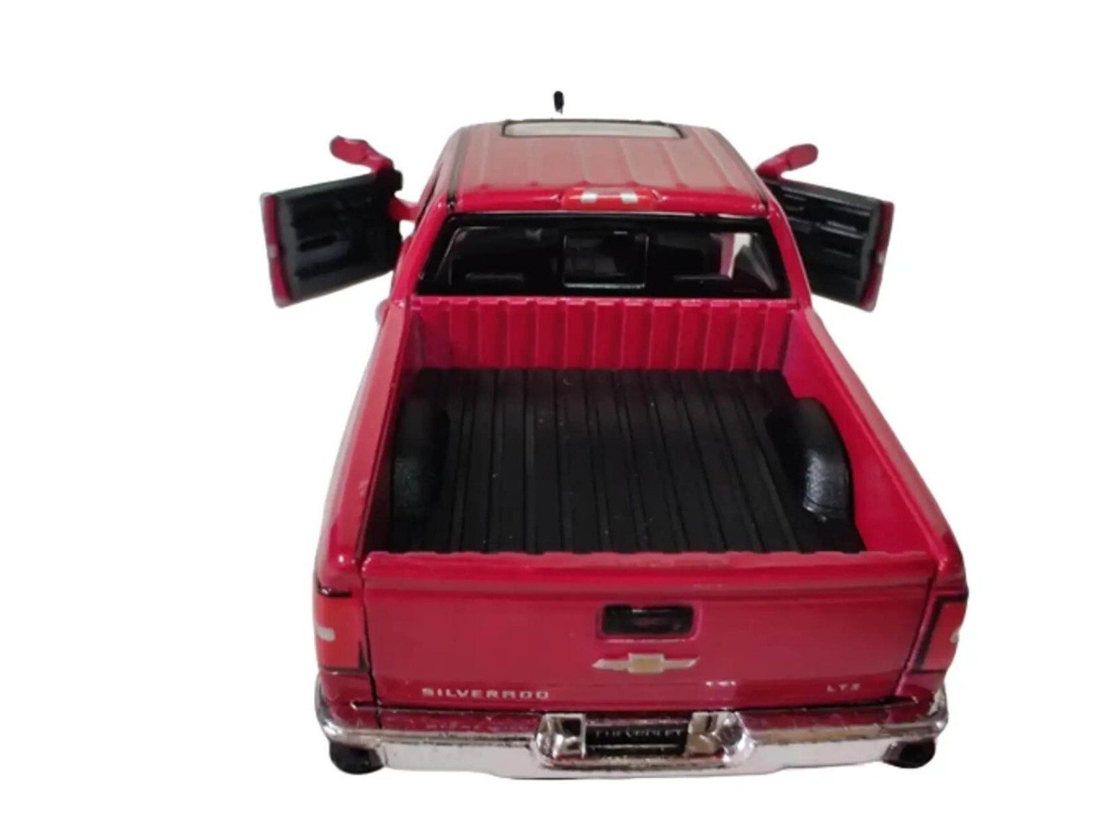 KINSMART 2014 CHEVROLET SILVERADO PICKUP 1:46 SCALE (BURGUNDY)