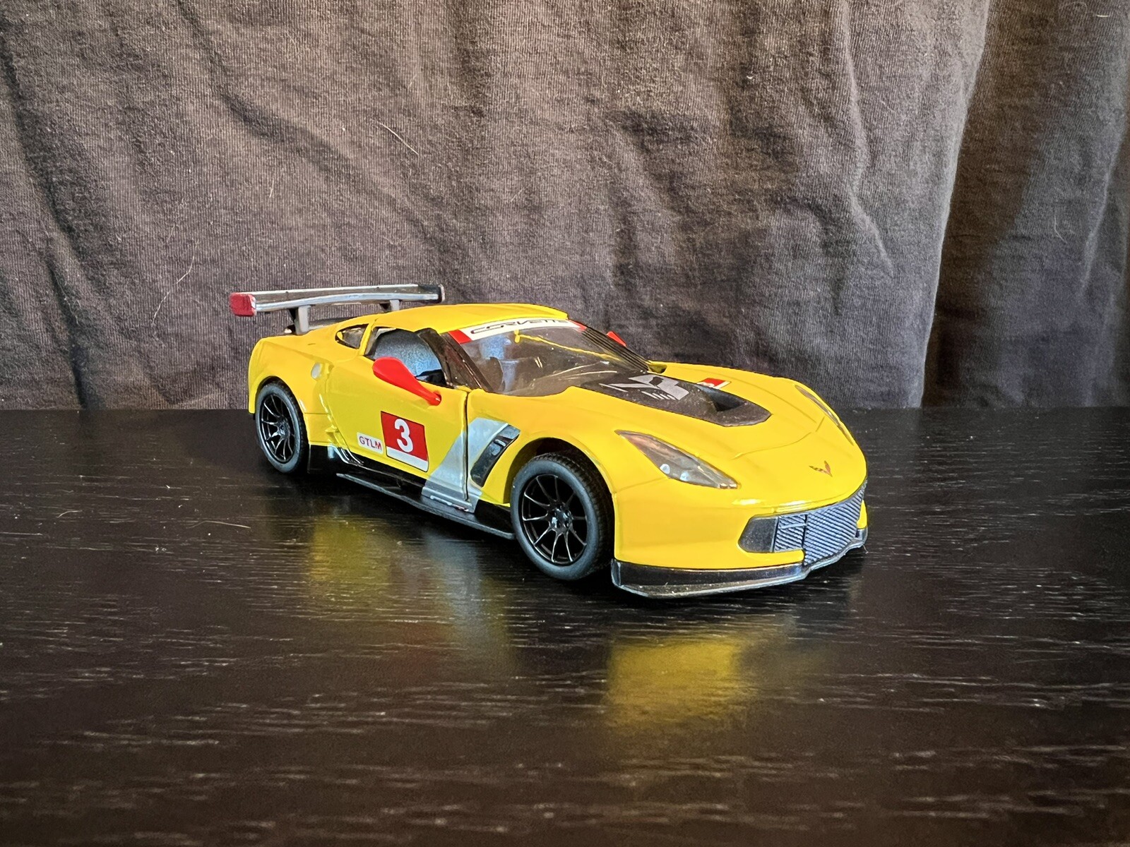 2016 Chevrolet Corvette C7 R Diecast 1:36 Scale 5” Toy Race Car IMSA GTLM Chevy