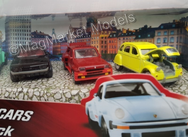 Majorette Vintage 5-Car Set · 1:64 · Brand New · Free UK P&P