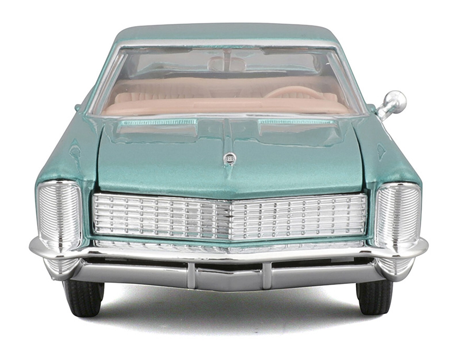 1965 BUICK RIVIERA GRAN SPORT LIGHT BLUE 1/26 DIECAST MODEL CAR BY MAISTO 31214