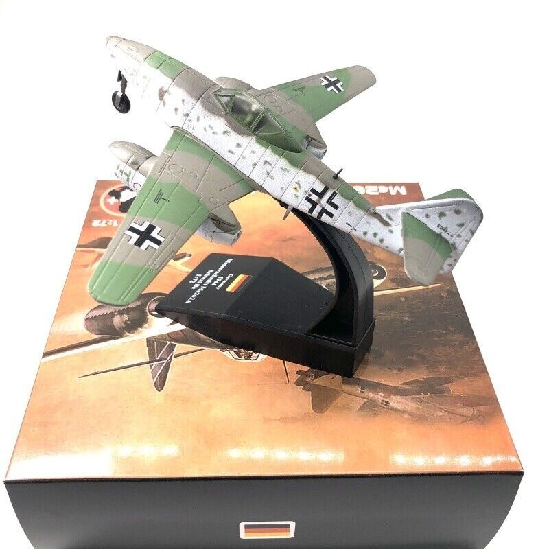 1:72 WW2 Messerschmitt Me 262 Schwalbe Fighter Model Diecast Military Collection