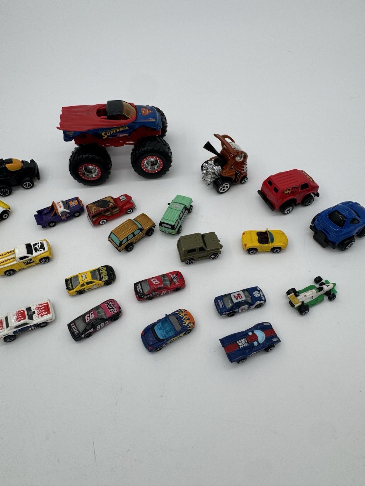 Mixed Lot 23 Diecast Toy Cars Hot Wheels Matchbox Micro Machines Vintage