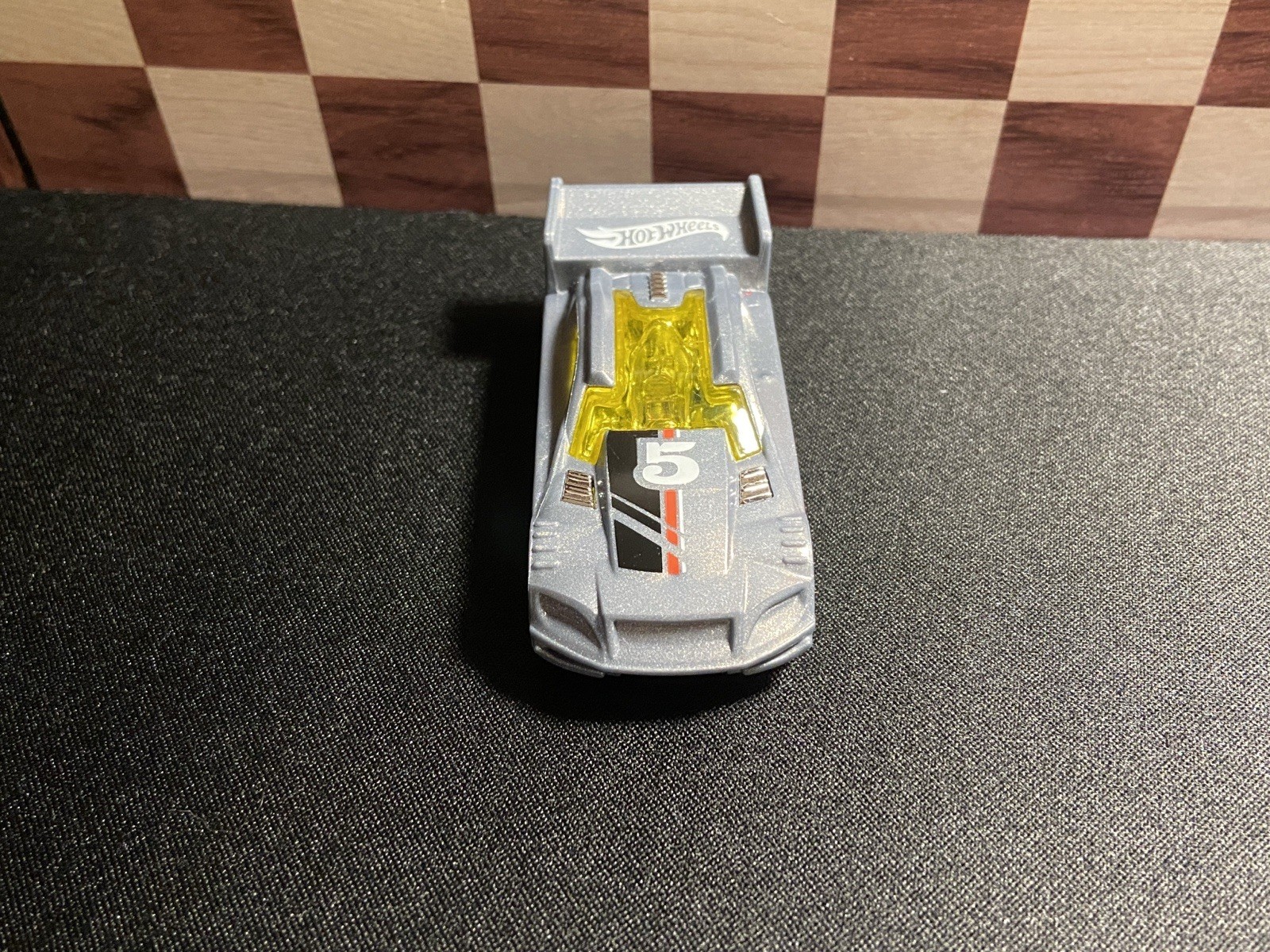 Hot Wheels Time Tracker Diecast Car Silver Yellow Black Red 1:64 2012