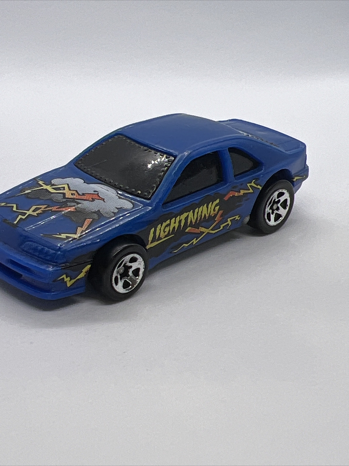 1989 Hot Wheels Quick Silver Series Lightning T-Bird Stock Car