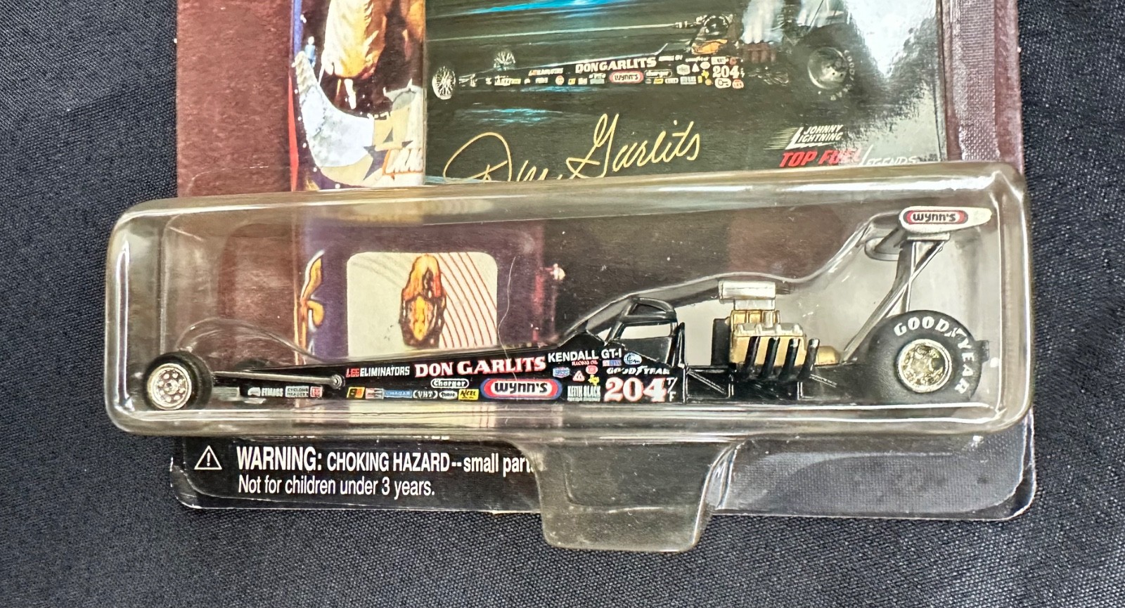 Johnny Lightning Top Fuel Legends Swamp Rat “Big Daddy” Don Garlits 1974 Season