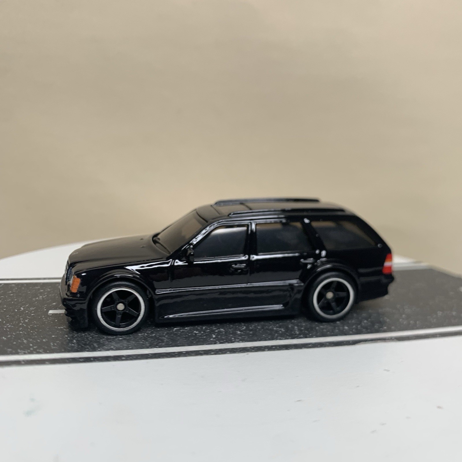 Hot Wheels Premium Boulevard #60 Mercedes-Benz AMG E36 Estate Wagon Custom Black