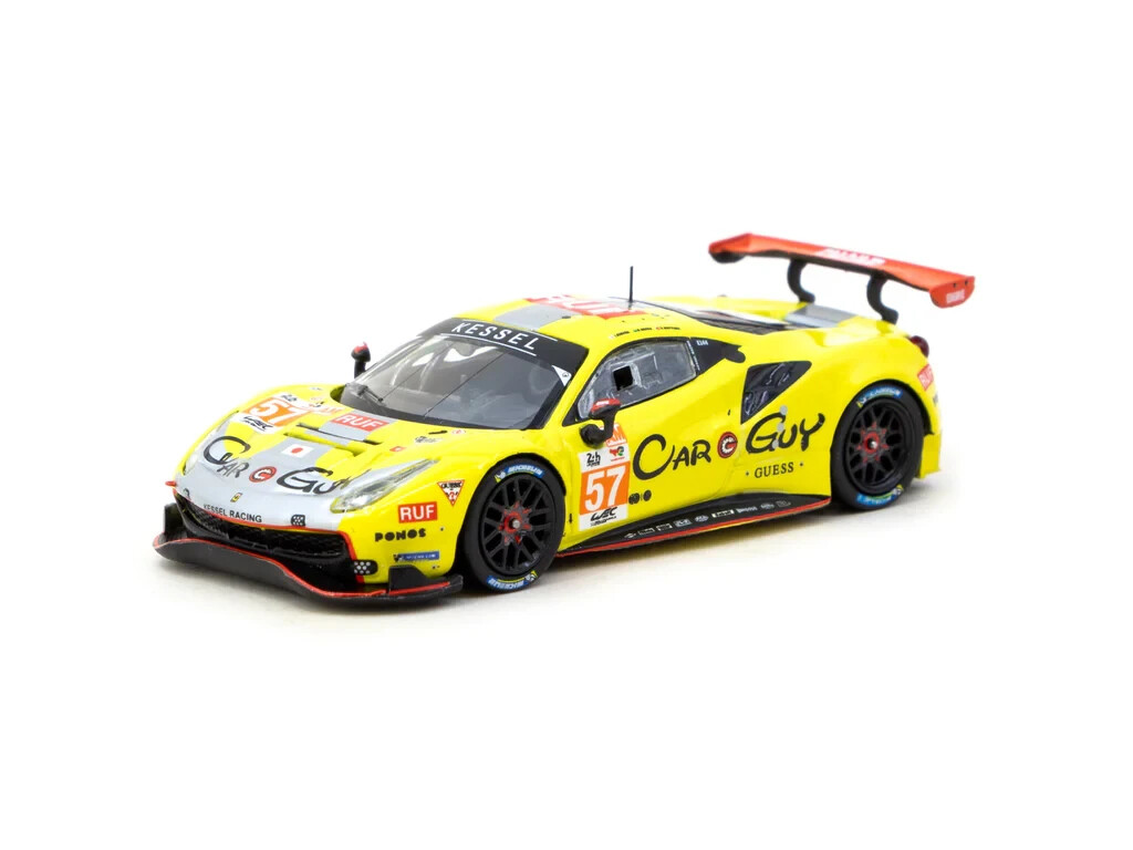 TARMAC WORKS – YELLOW – FERRARI 488 GTE 24H LE MANS 2023 – CAR GUY