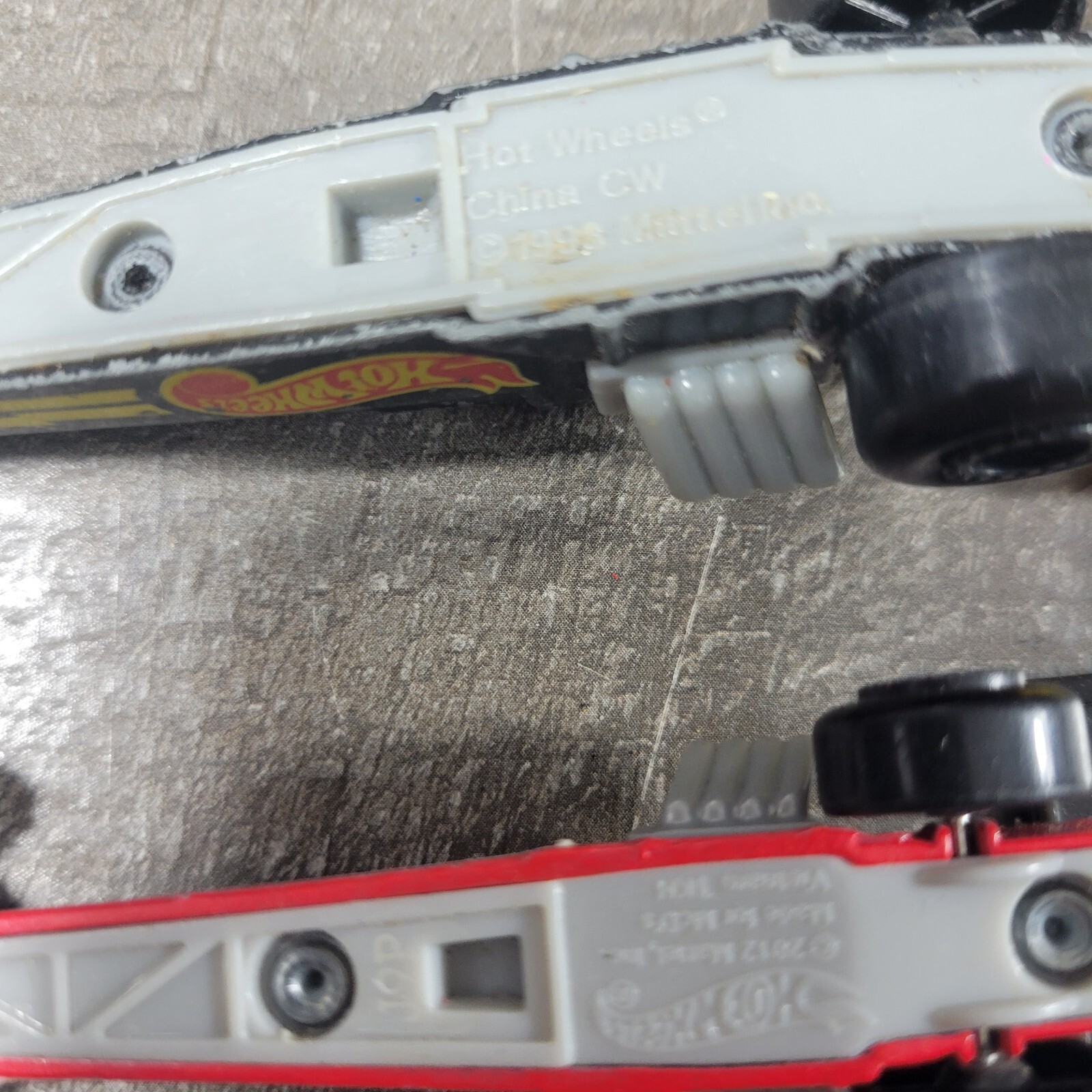 1993 Mattel Hot Wheels Lightning Dragster Drag Racer Lot of 2 -Loose PWC