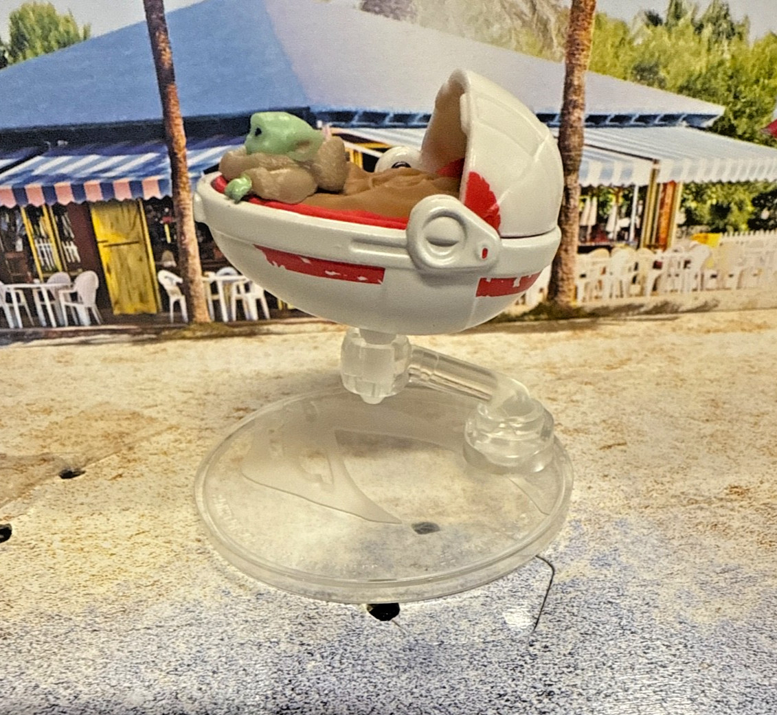 Hot Wheels Hover Pram “The Child” HW ’20 Star Wars Starships Loose VHTF!