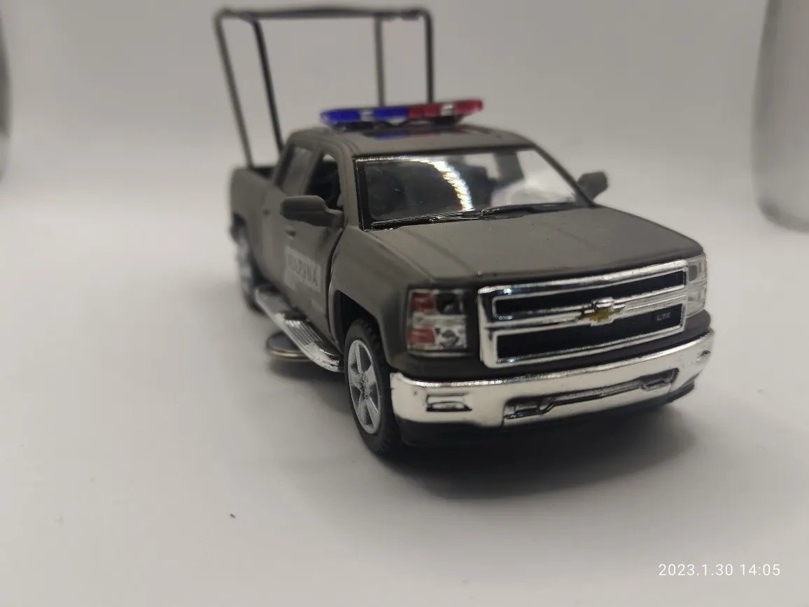1:46 Mexico Militar Patrulla Marina Military Chevy Silverado CUSTOM Car Mexican