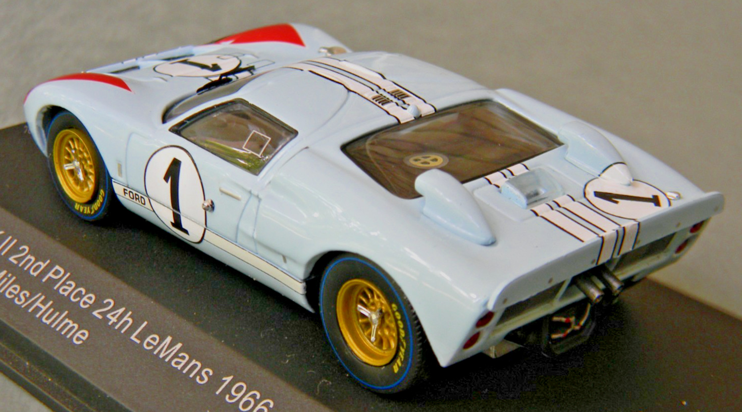CMR 1:43 Ford GT40 MK II, Miles / Hulme, LeMans 1966, Classic Model Replicars
