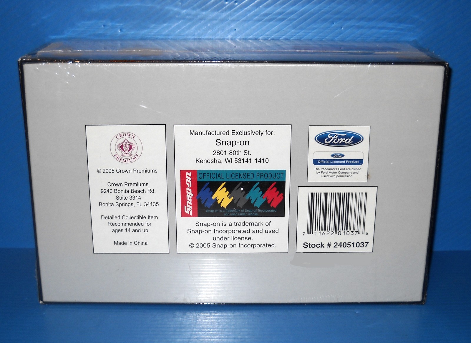 Snap-On 1969 Ford Mustang 302 Racer with Accessories – New Sealed Box – See Pics
