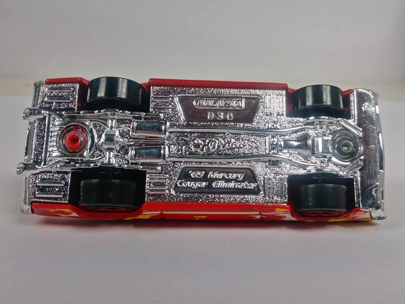 ’69 Mercury Cougar Eliminator 2012 Hot Wheels Main Street #168 Red 1:64 Loose