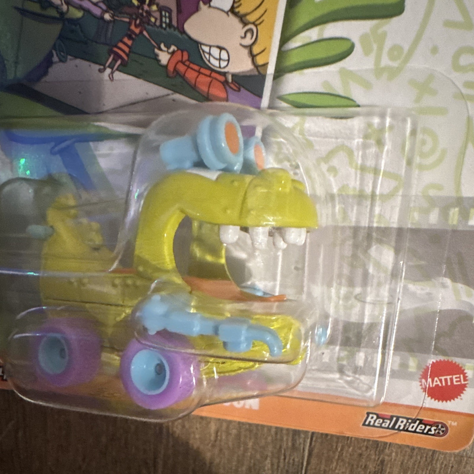Hot Wheels Premium Rugrats Reptar Wagon Green Diecast 1:64 Unopened