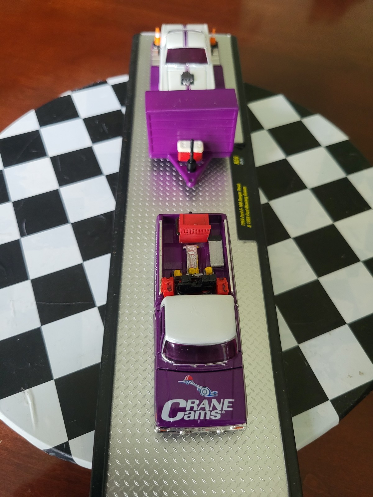 m2 Custom Purple Hornies Flow tech 69 Ford F100 Ranger Truck & 66 Ford Mustang