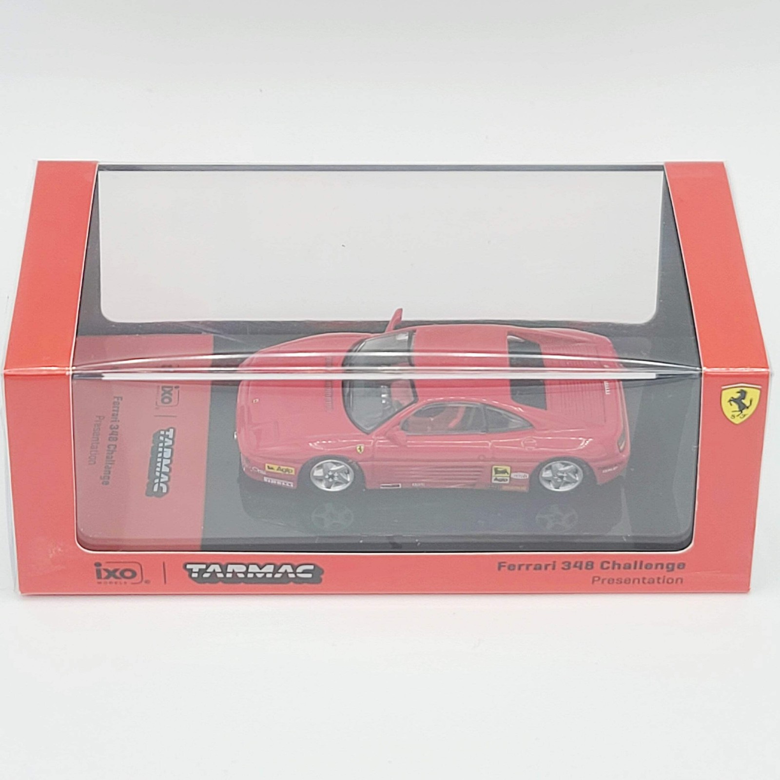 Tarmac Works / iXO Ferrari 348 Challenge Presentation – 1:64 (2025 Hobby64)