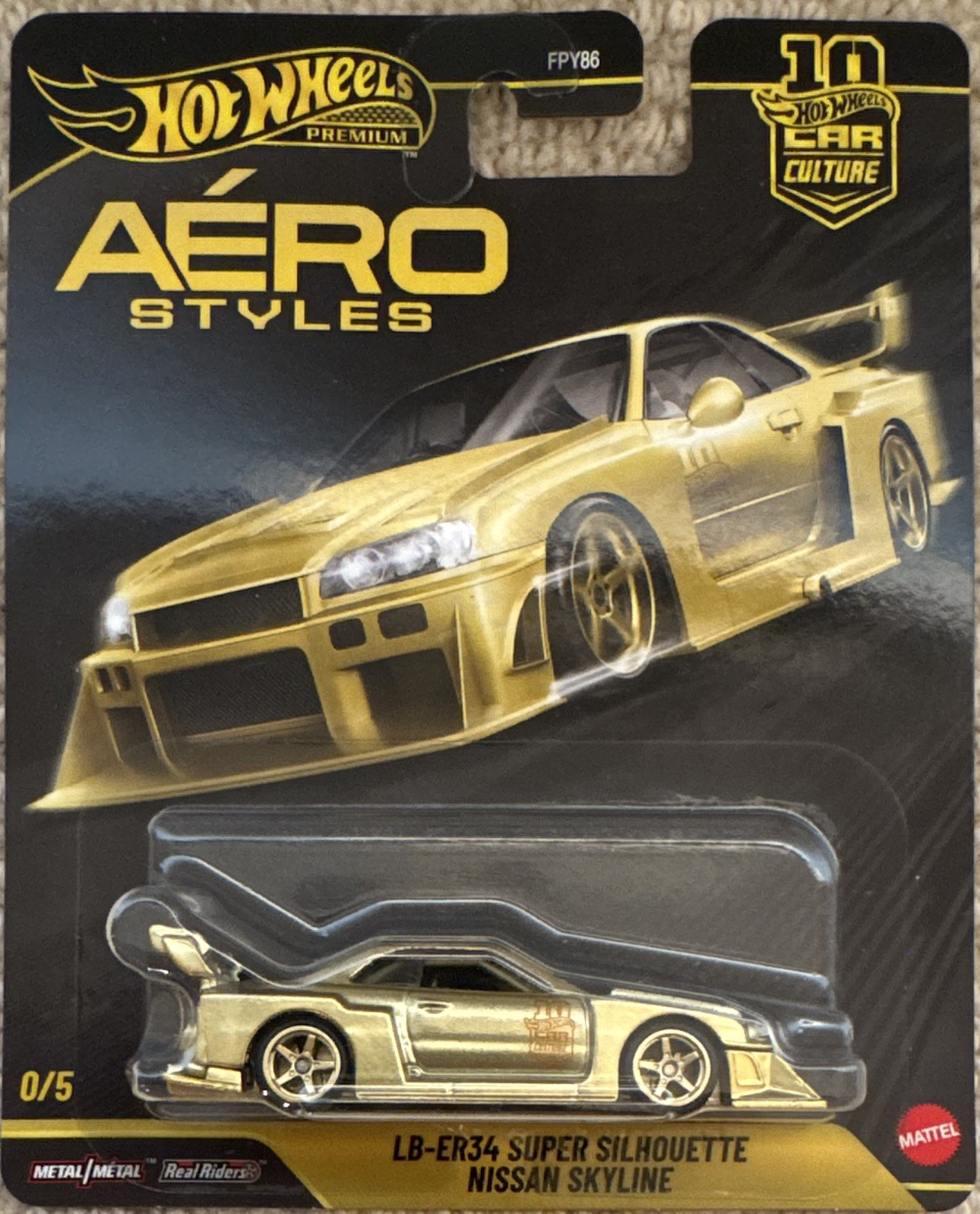 Hot Wheels Premium Aero Styles & Vintage Racing Nissan Skyline 0/5 Chases (Pair)